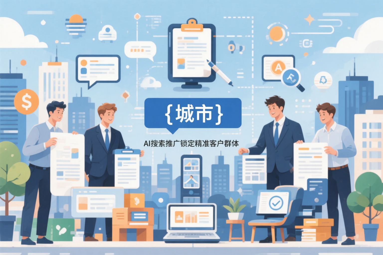 马鞍山公司如何用AI搜索推广锁定精准客户群体