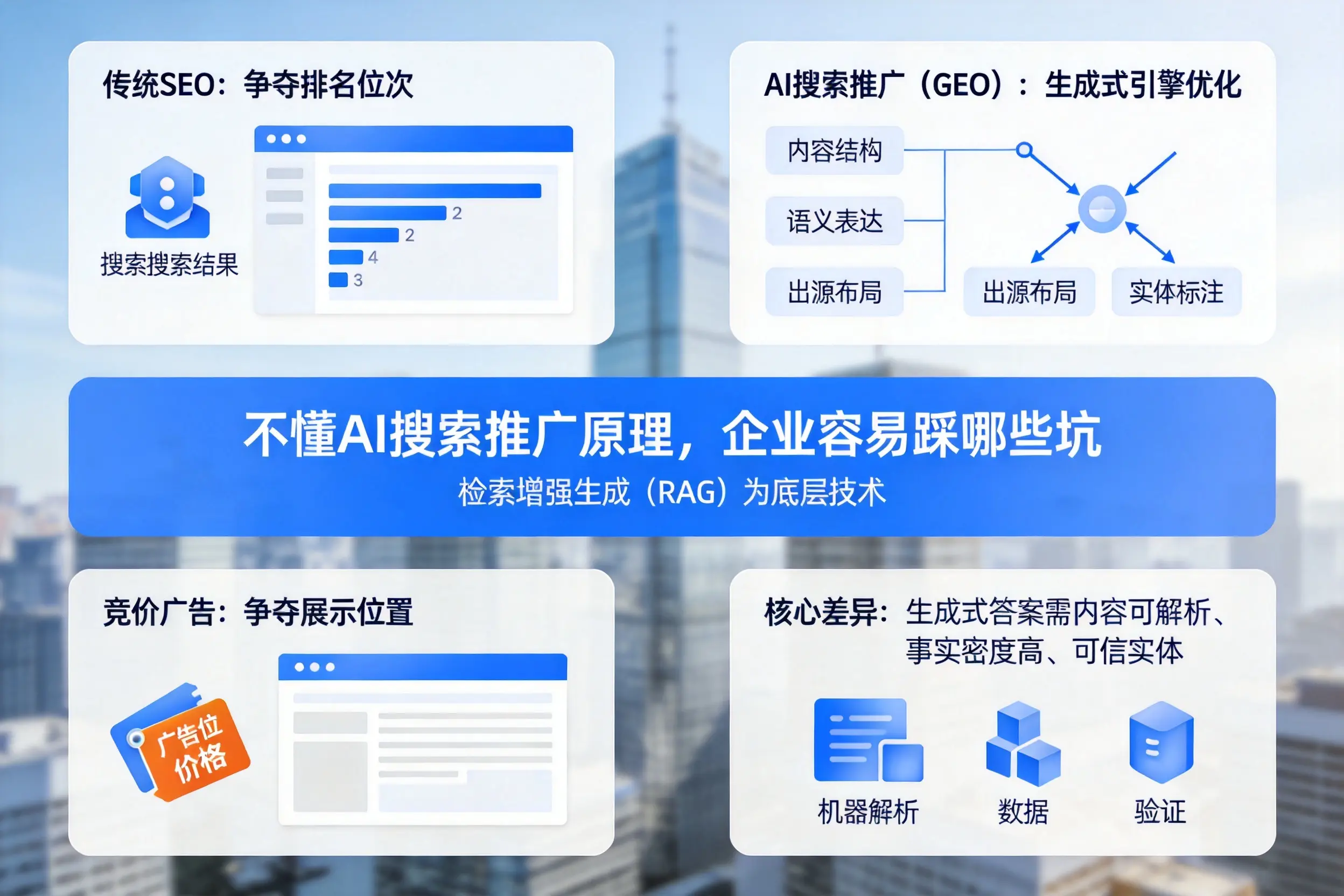 不懂AI搜索推广原理，马鞍山企业容易踩哪些坑