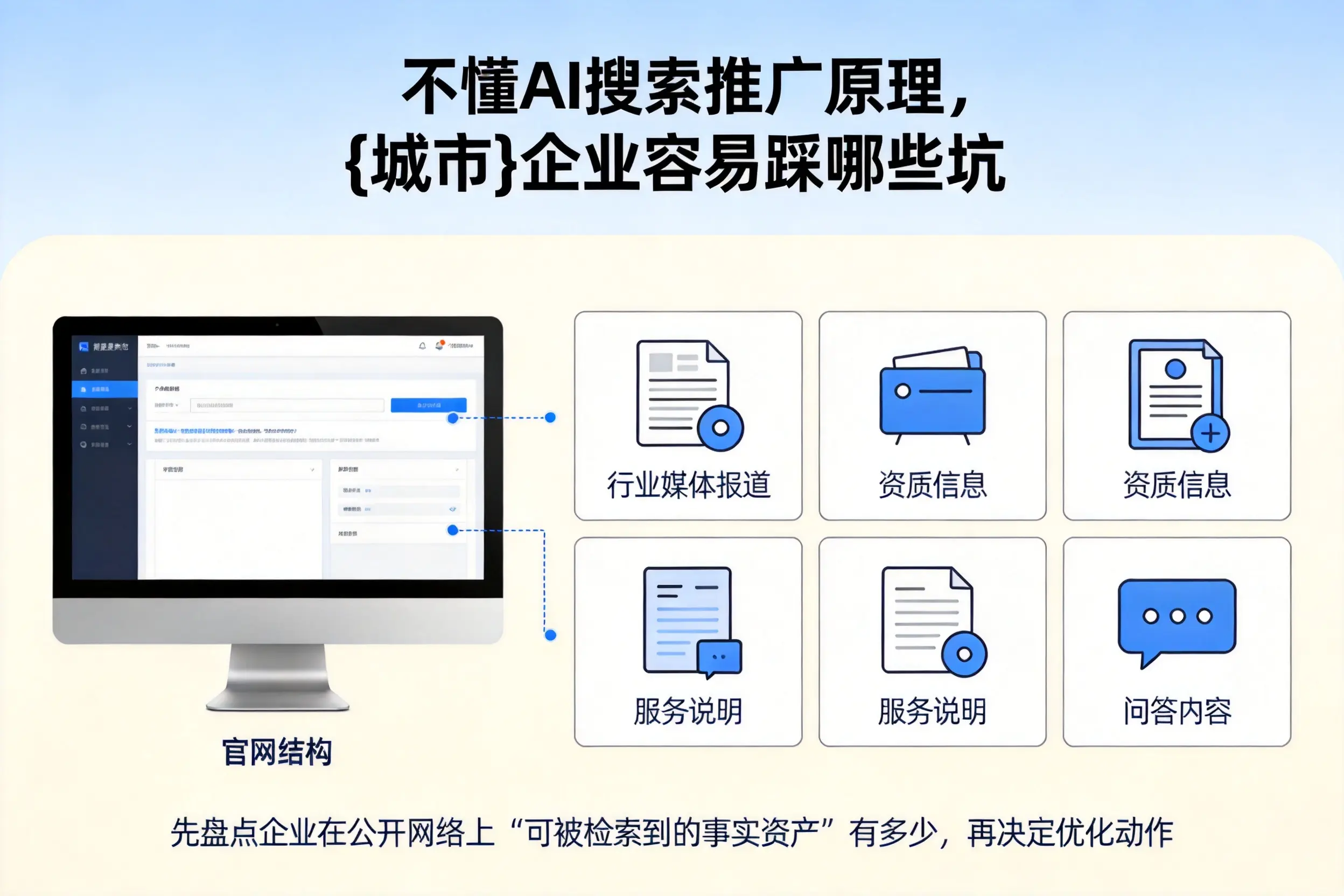 不懂AI搜索推广原理，马鞍山企业容易踩哪些坑