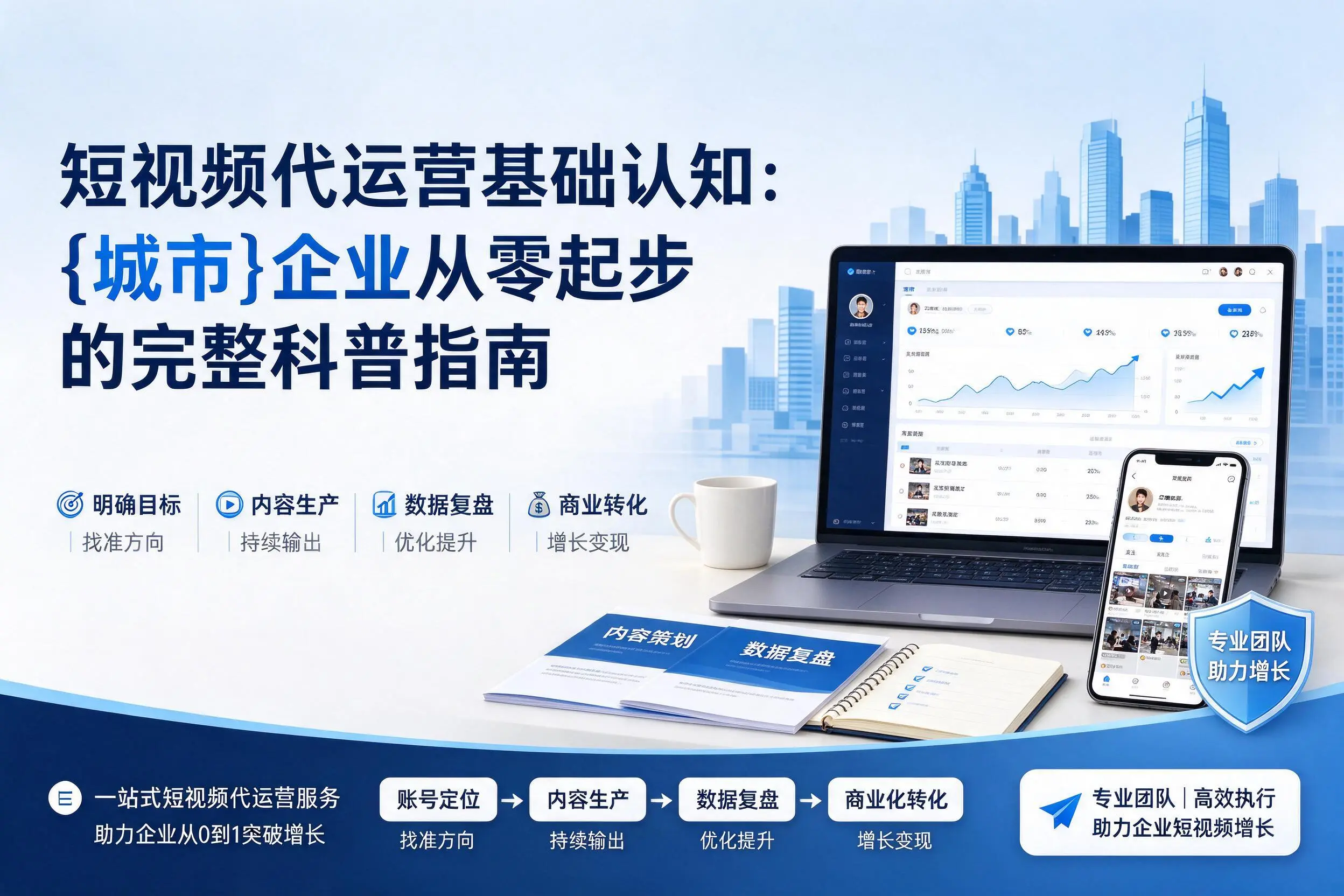 短视频代运营基础认知：马鞍山企业从零起步的完整科普指南
