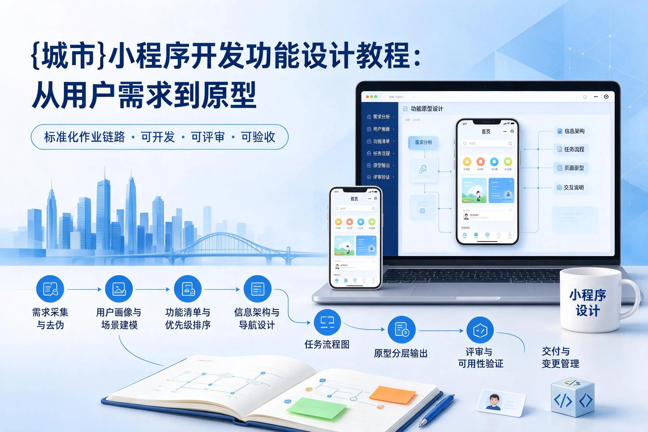 马鞍山小程序开发功能设计教程:从用户需求到原型