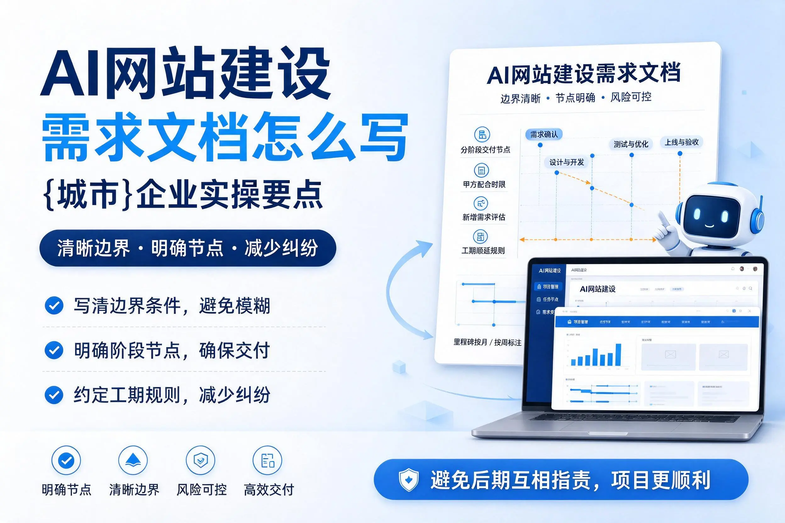 AI网站建设需求文档怎么写，马鞍山企业实操要点